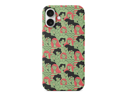 Dunyanin Kadinlari Lansman Model İçi Kadife Silikon Telefon Kılıfı – Plus Serisine Özel