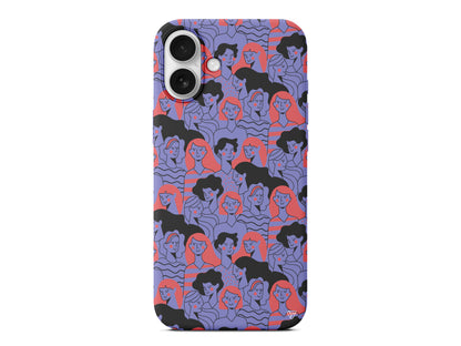 Dunyanin Kadinlari Lansman Model İçi Kadife Silikon Telefon Kılıfı – Plus Serisine Özel