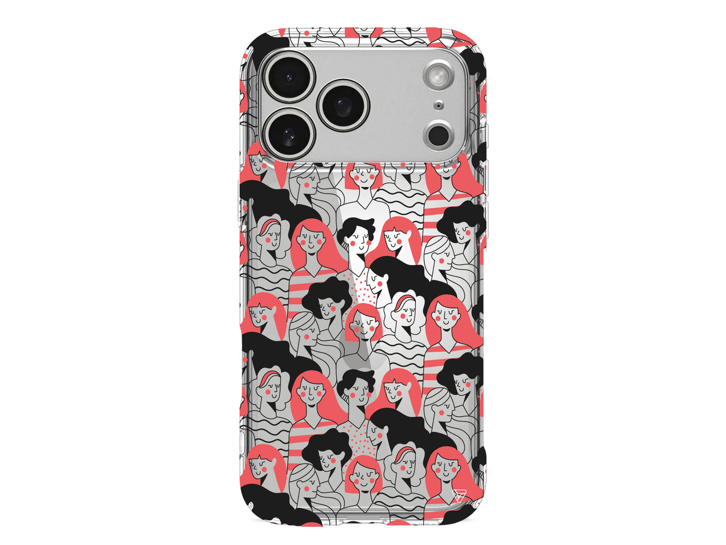 Dunyanin Kadinlari Lansman Model İçi Kadife Silikon Telefon Kılıfı