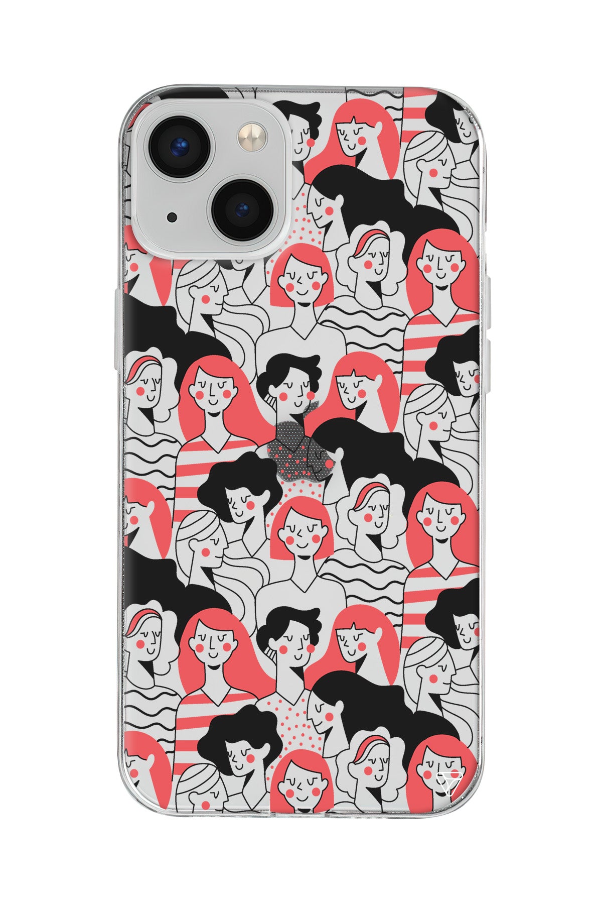 Dunyanin Kadinlari Lansman Model İçi Kadife Silikon Telefon Kılıfı – Plus Serisine Özel