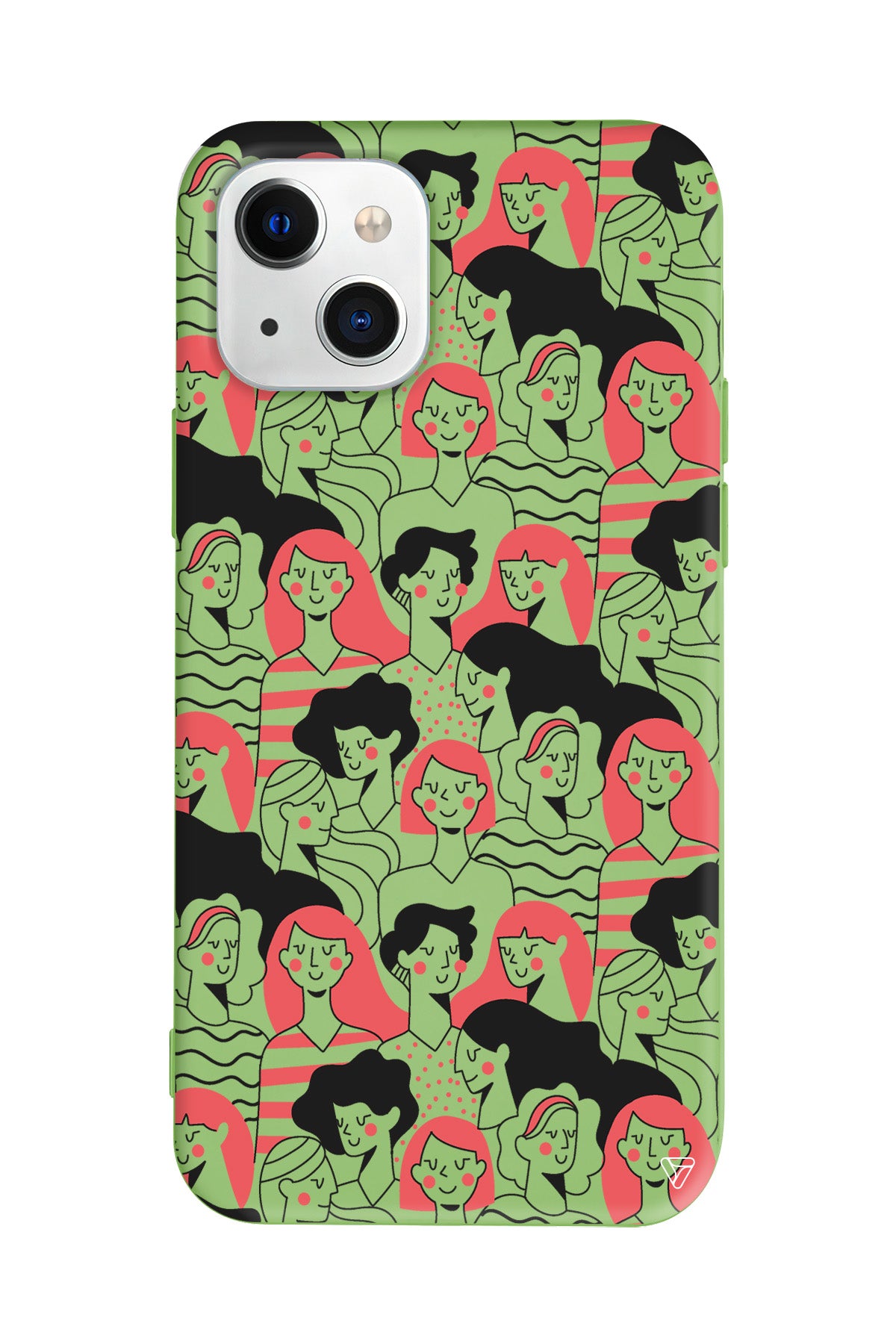 Dunyanin Kadinlari Lansman Model İçi Kadife Silikon Telefon Kılıfı