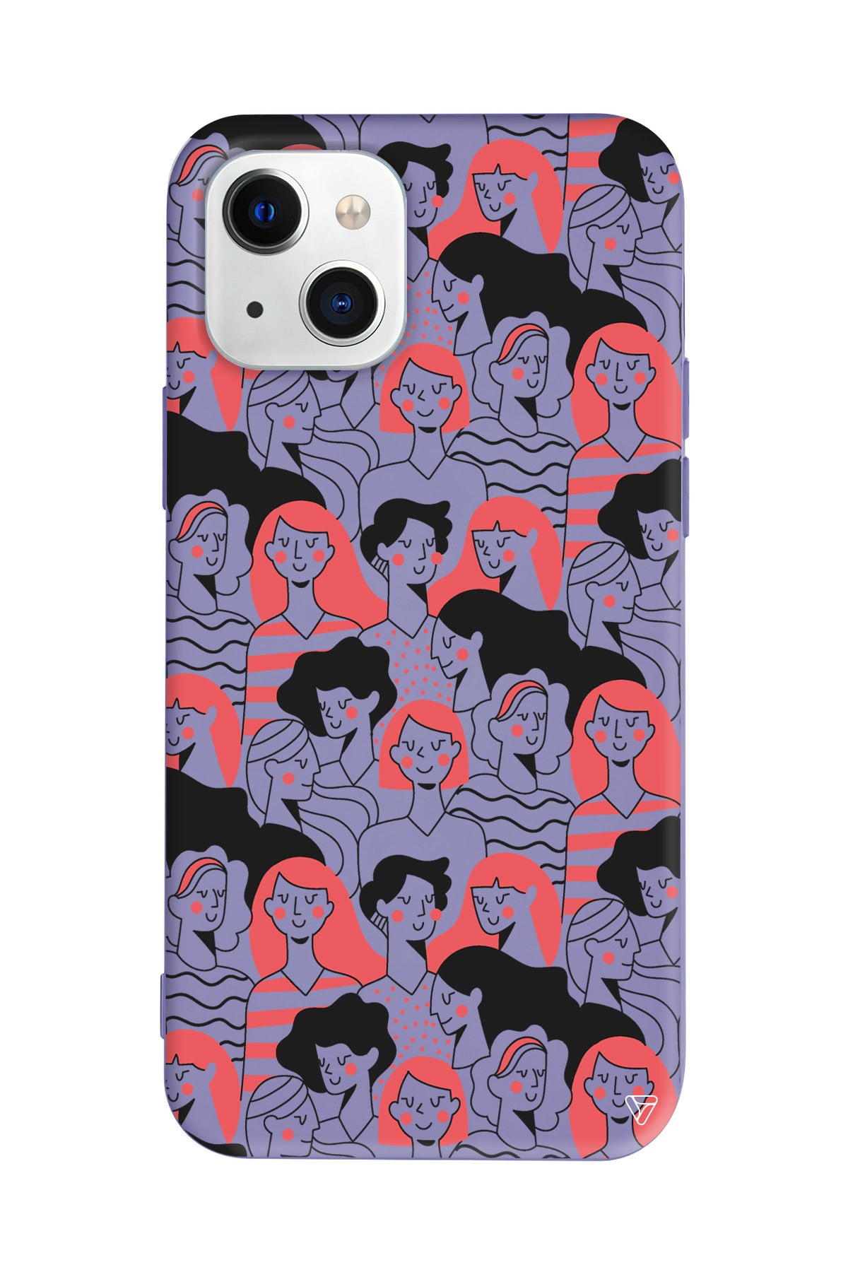 Dunyanin Kadinlari Lansman Model İçi Kadife Silikon Telefon Kılıfı – Plus Serisine Özel