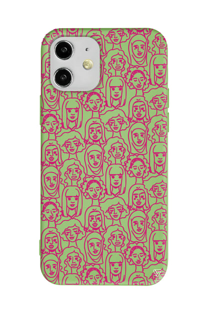 Cizgisel Dunya Lansman Model İçi Kadife Silikon Telefon Kılıfı