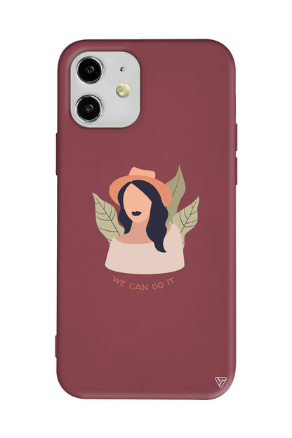 Girl Can Lansman Model İçi Kadife Silikon Telefon Kılıfı