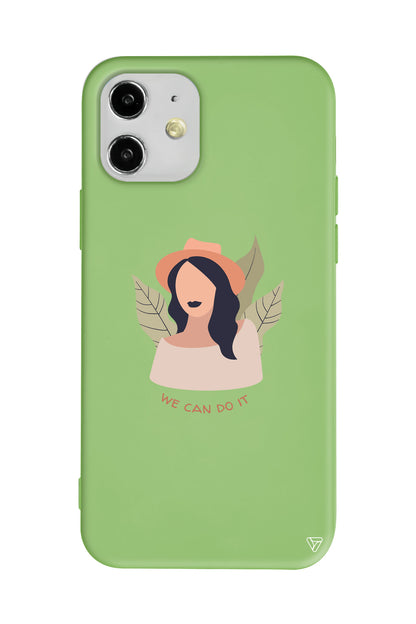 Girl Can Lansman Model İçi Kadife Silikon Telefon Kılıfı