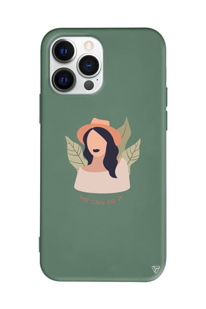 Girl Can Lansman Model İçi Kadife Silikon Telefon Kılıfı