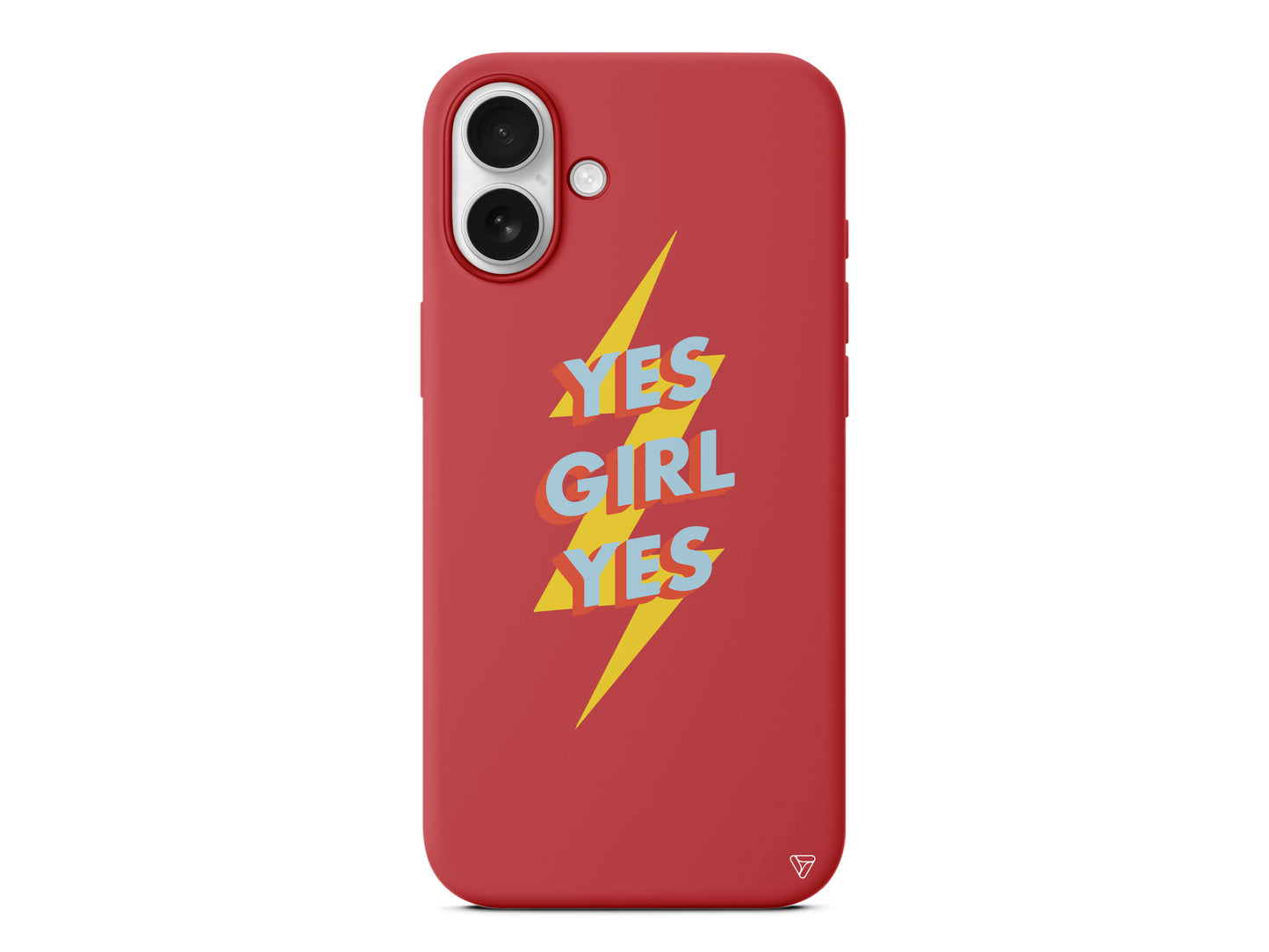 Yes Girl Lansman Model İçi Kadife Silikon Telefon Kılıfı – Plus Serisine Özel