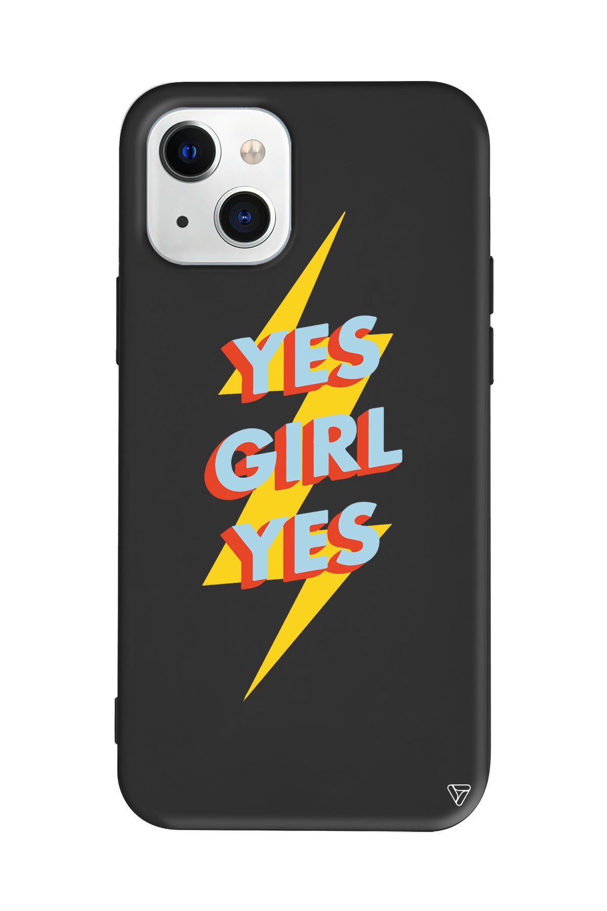 Yes Girl Lansman Model İçi Kadife Silikon Telefon Kılıfı – Plus Serisine Özel