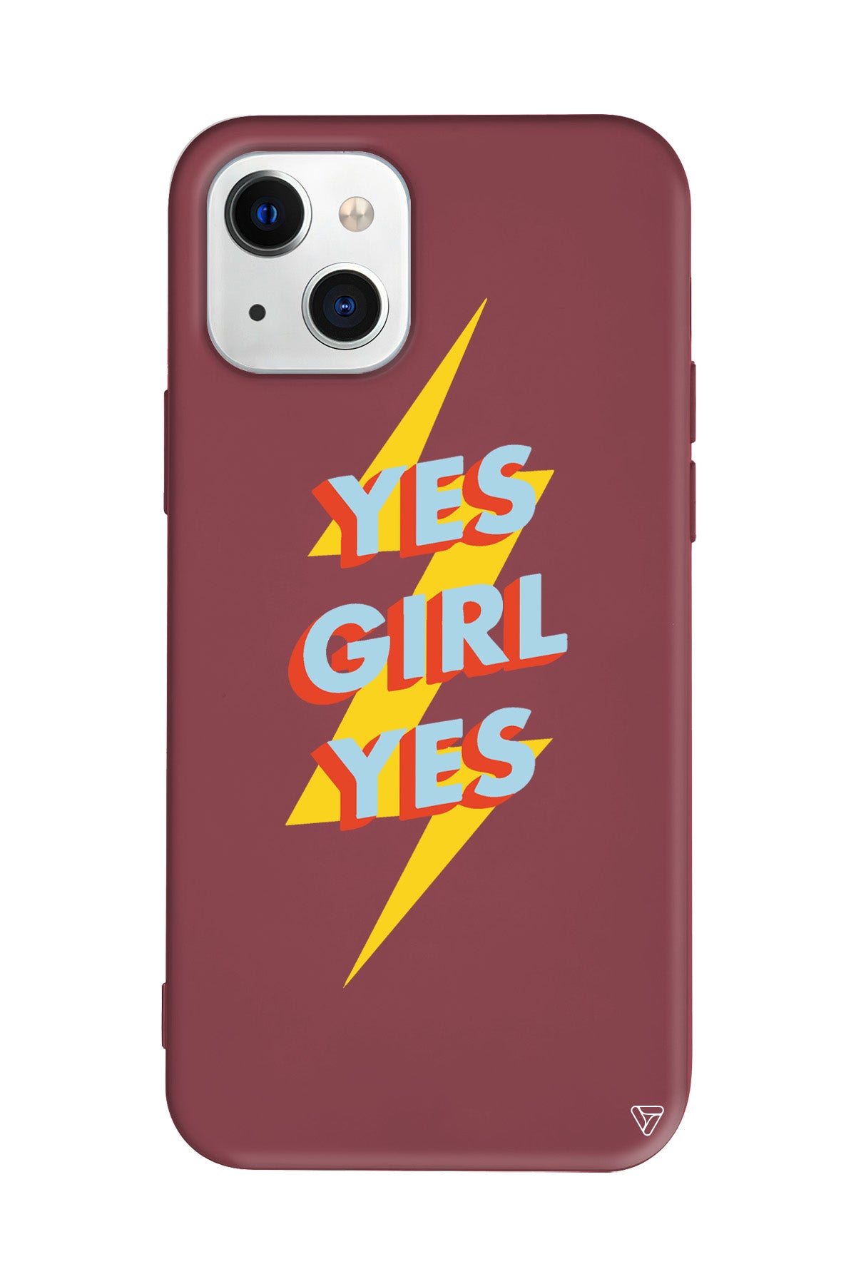 Yes Girl Lansman Model İçi Kadife Silikon Telefon Kılıfı – Plus Serisine Özel