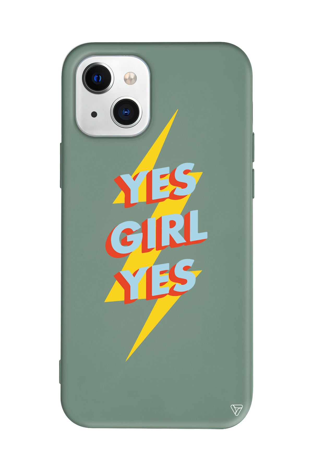 Yes Girl Lansman Model İçi Kadife Silikon Telefon Kılıfı – Plus Serisine Özel
