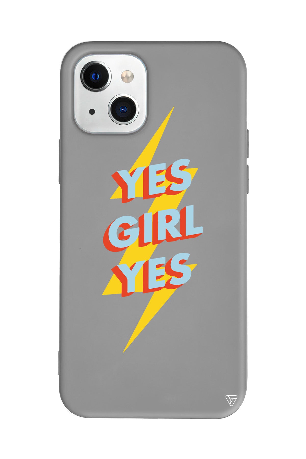 Yes Girl Lansman Model İçi Kadife Silikon Telefon Kılıfı – Plus Serisine Özel