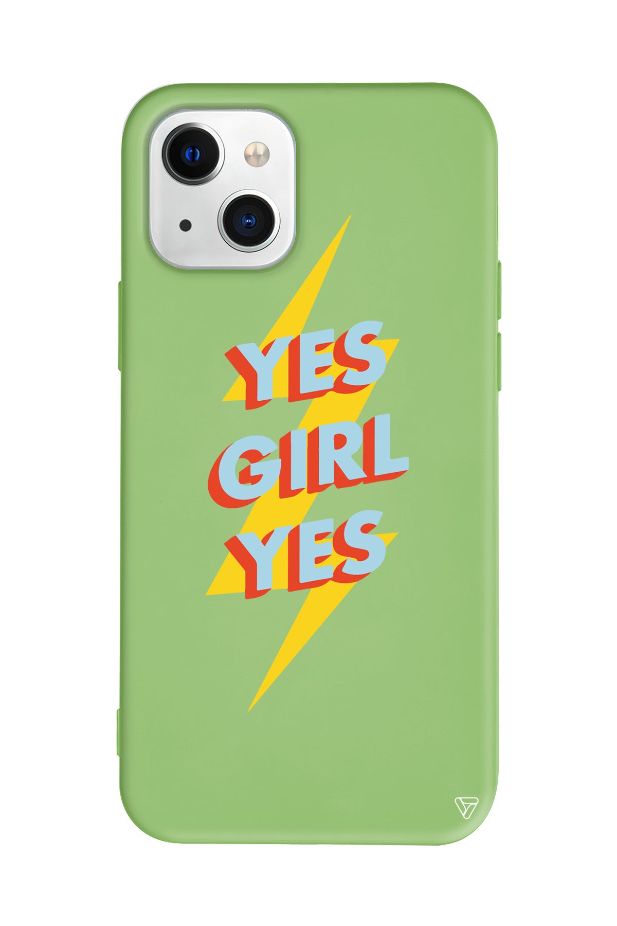 Yes Girl Lansman Model İçi Kadife Silikon Telefon Kılıfı – Plus Serisine Özel