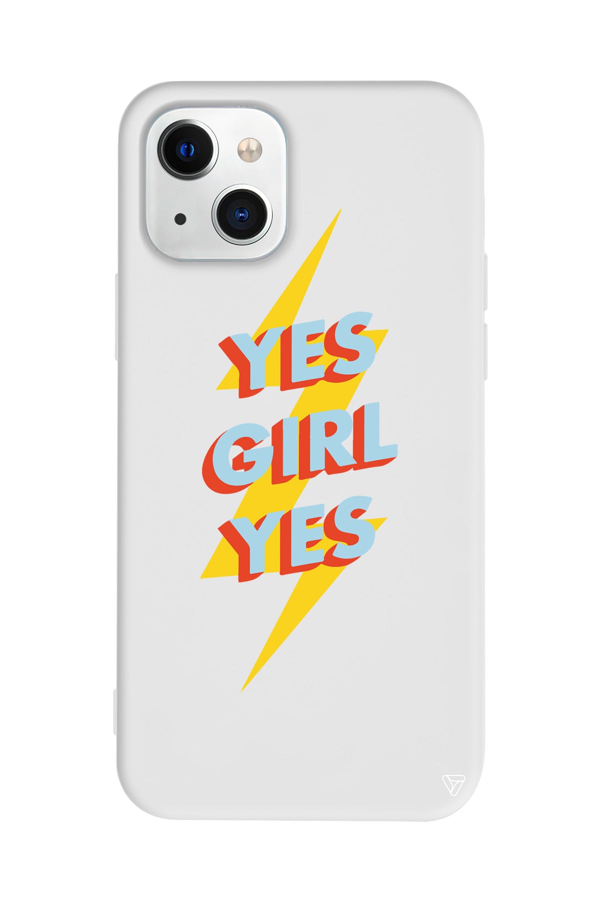 Yes Girl Lansman Model İçi Kadife Silikon Telefon Kılıfı – Plus Serisine Özel