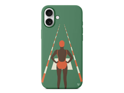 Swimmer Lansman Model İçi Kadife Silikon Telefon Kılıfı – Plus Serisine Özel