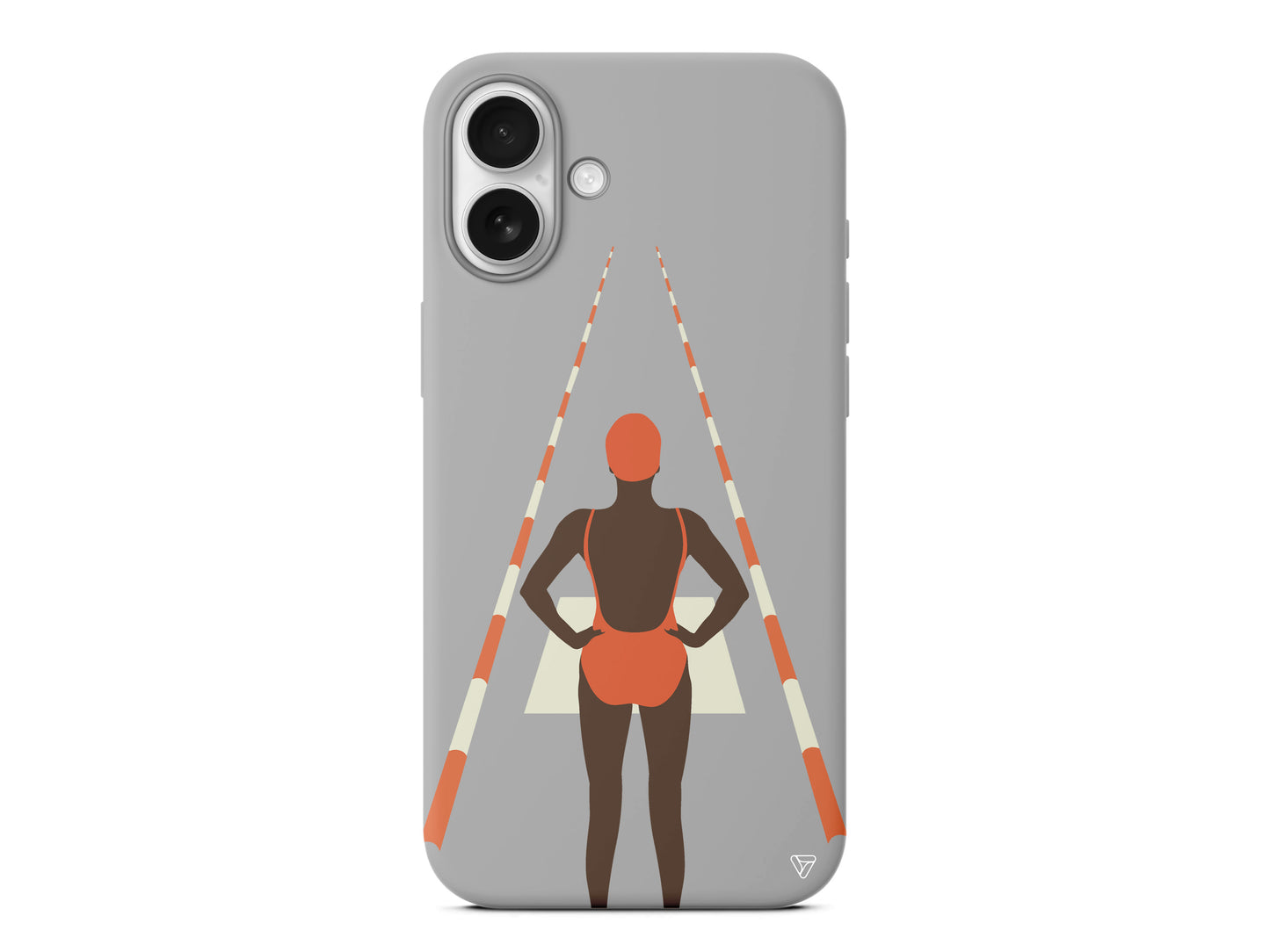 Swimmer Lansman Model İçi Kadife Silikon Telefon Kılıfı – Plus Serisine Özel