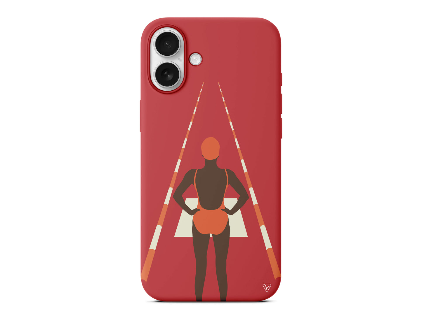 Swimmer Lansman Model İçi Kadife Silikon Telefon Kılıfı – Plus Serisine Özel