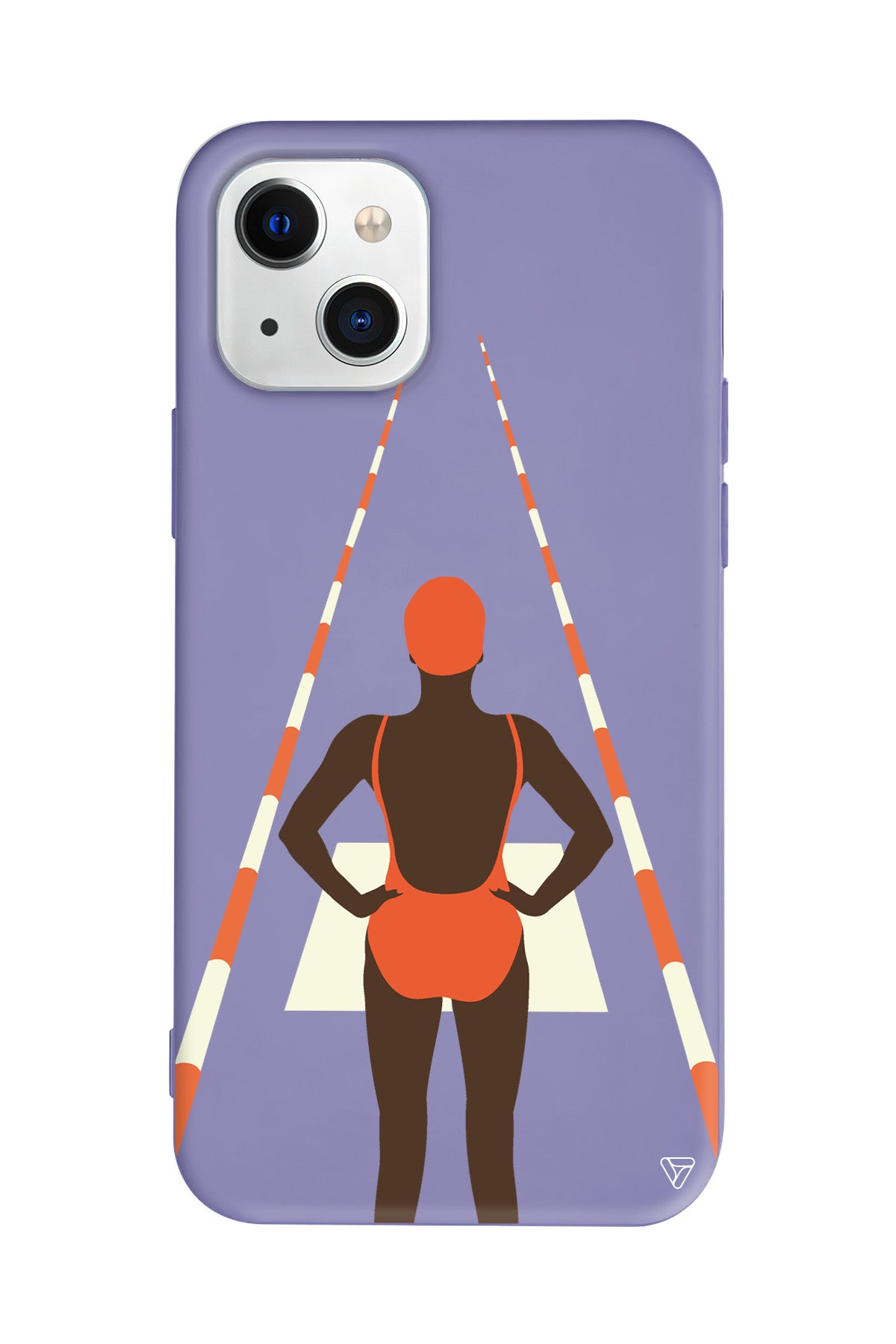 Swimmer Lansman Model İçi Kadife Silikon Telefon Kılıfı – Plus Serisine Özel