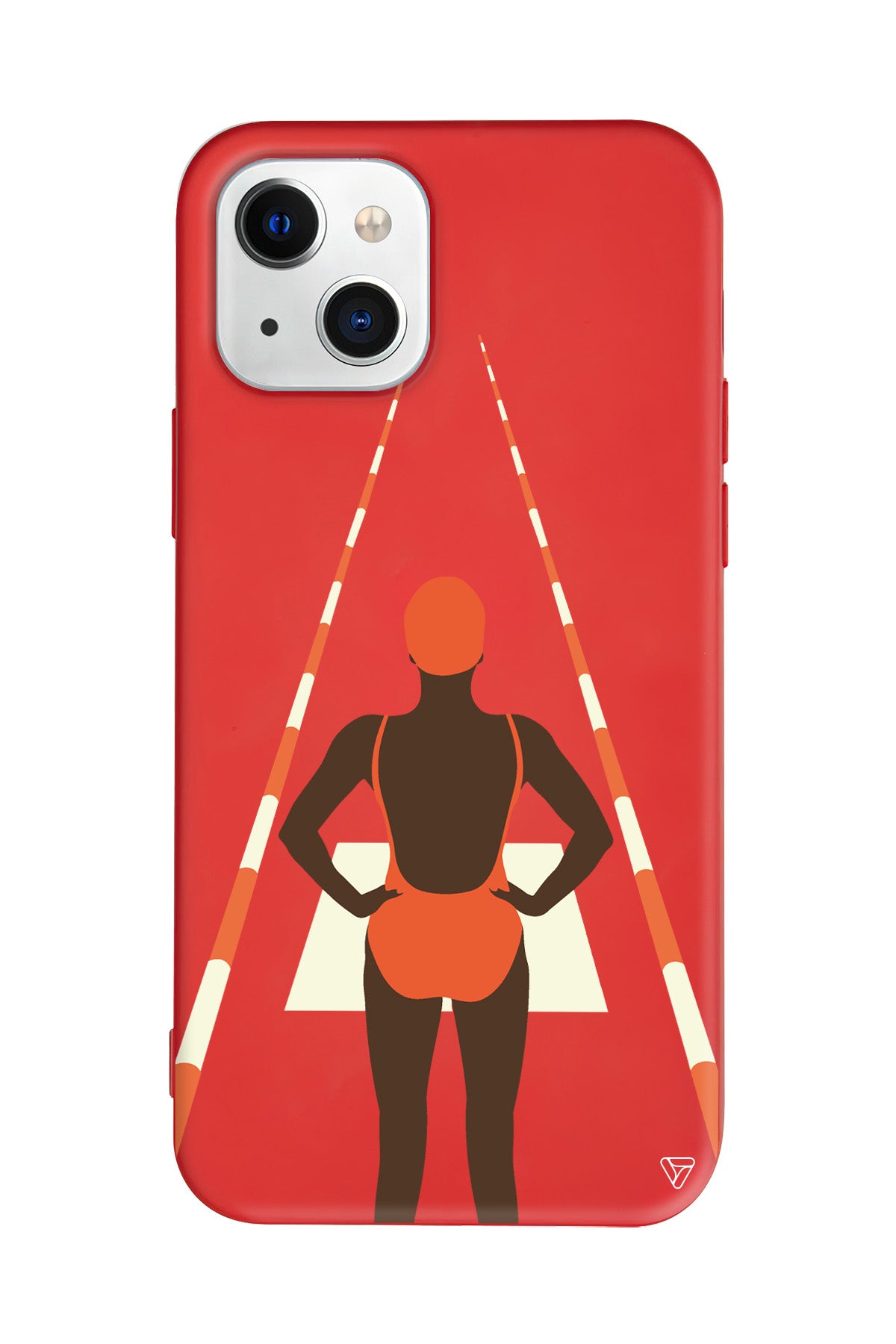 Swimmer Lansman Model İçi Kadife Silikon Telefon Kılıfı – Plus Serisine Özel