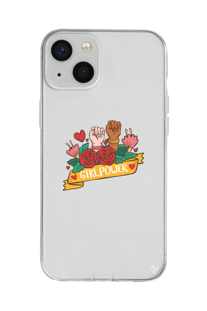 Girl Power 2 Lansman Model İçi Kadife Silikon Telefon Kılıfı