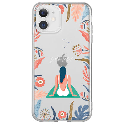 Summer Vacation Lansman Model İçi Kadife Silikon Telefon Kılıfı