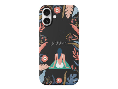 Summer Vacation Lansman Model İçi Kadife Silikon Telefon Kılıfı – Plus Serisine Özel