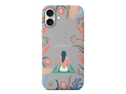 Summer Vacation Lansman Model İçi Kadife Silikon Telefon Kılıfı