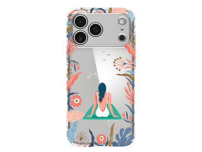 Summer Vacation Lansman Model İçi Kadife Silikon Telefon Kılıfı