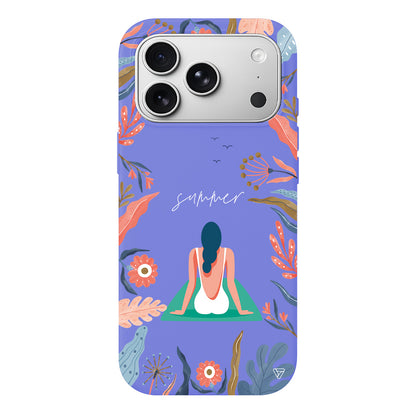 Summer Vacation Lansman Model İçi Kadife Silikon Telefon Kılıfı