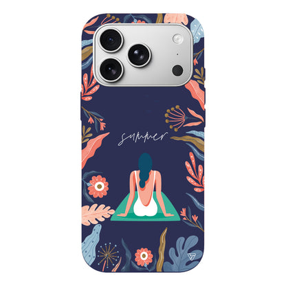 Summer Vacation Lansman Model İçi Kadife Silikon Telefon Kılıfı