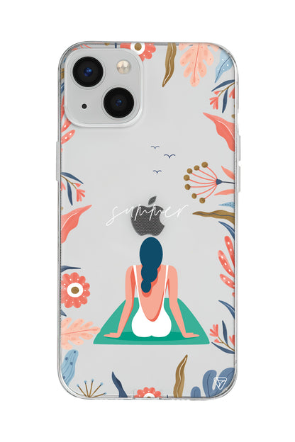 Summer Vacation Lansman Model İçi Kadife Silikon Telefon Kılıfı – Plus Serisine Özel