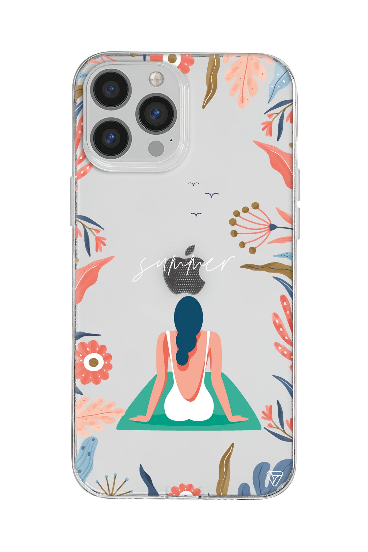 Summer Vacation Lansman Model İçi Kadife Silikon Telefon Kılıfı