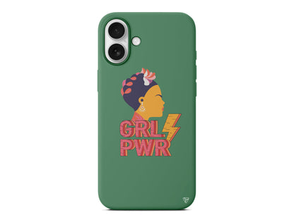 Grl Pwr Lansman Model İçi Kadife Silikon Telefon Kılıfı – Plus Serisine Özel