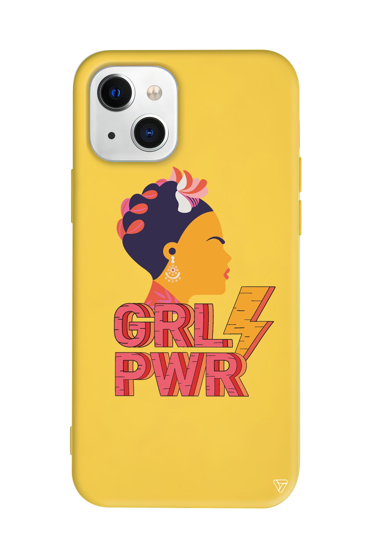 Grl Pwr Lansman Model İçi Kadife Silikon Telefon Kılıfı – Plus Serisine Özel