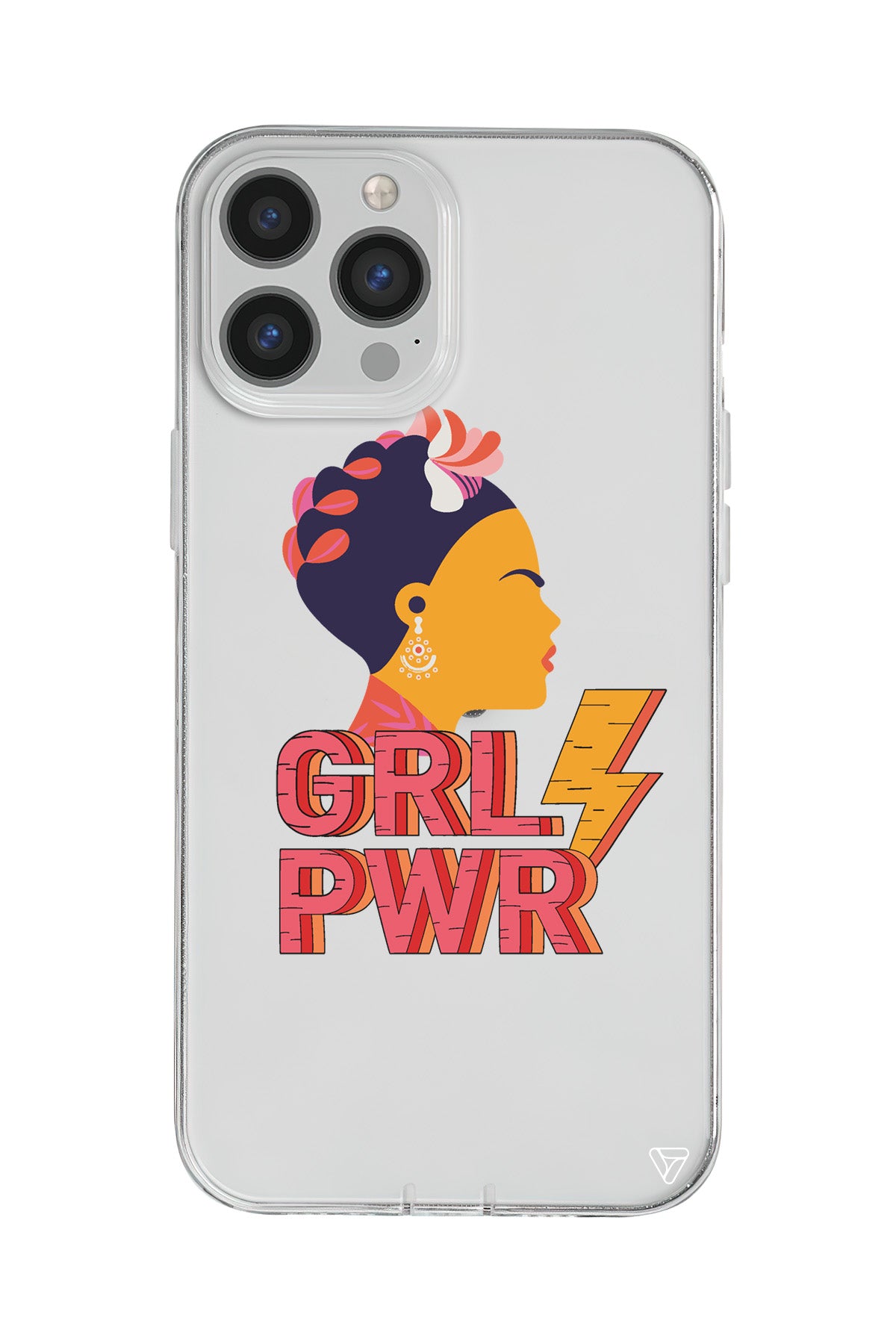 Grl Pwr Lansman Model İçi Kadife Silikon Telefon Kılıfı