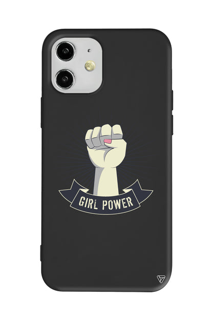 Girl Punch Lansman Model İçi Kadife Silikon Telefon Kılıfı