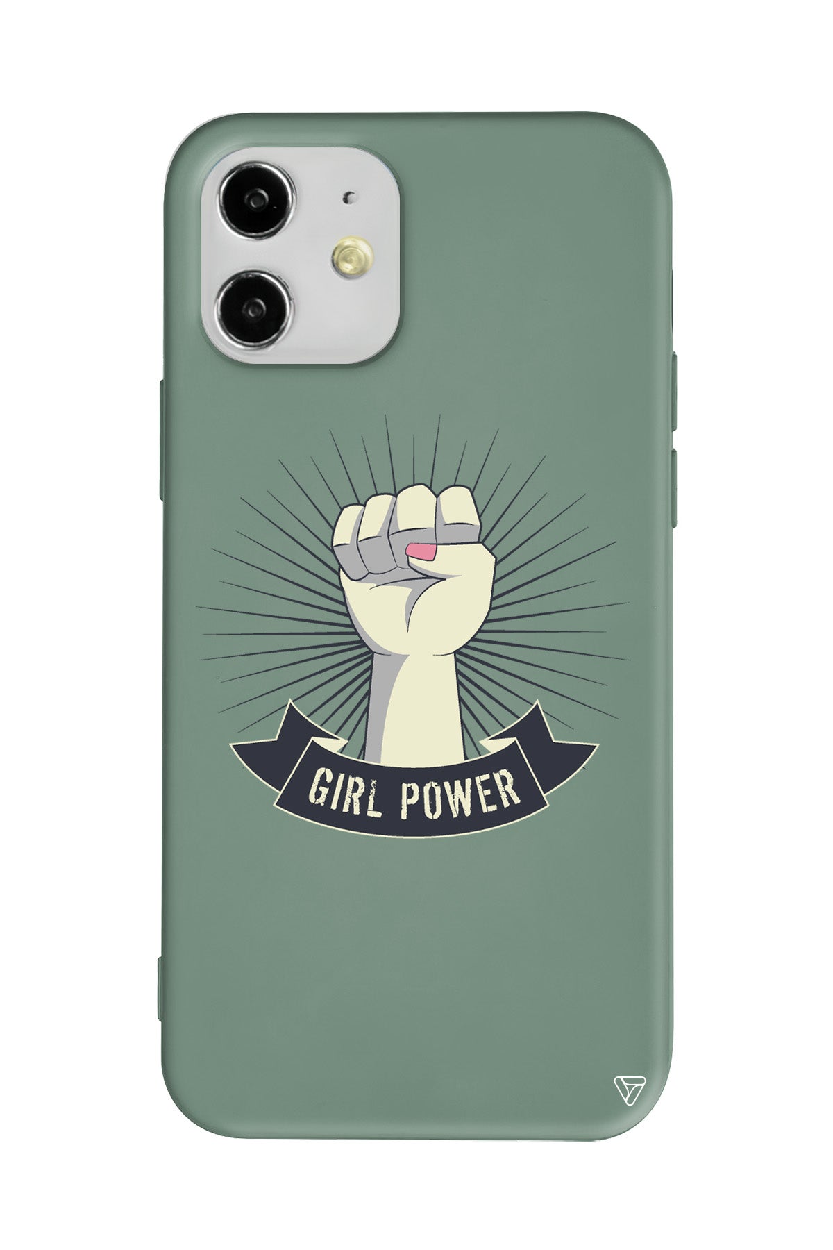 Girl Punch Lansman Model İçi Kadife Silikon Telefon Kılıfı