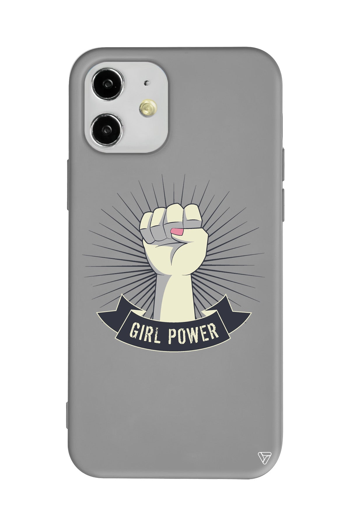 Girl Punch Lansman Model İçi Kadife Silikon Telefon Kılıfı