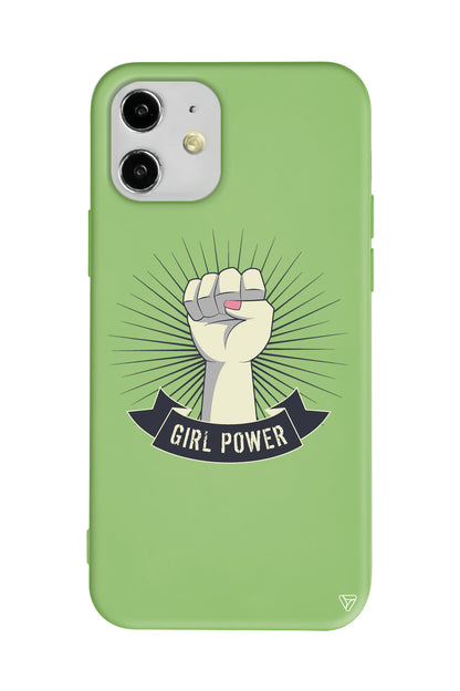 Girl Punch Lansman Model İçi Kadife Silikon Telefon Kılıfı