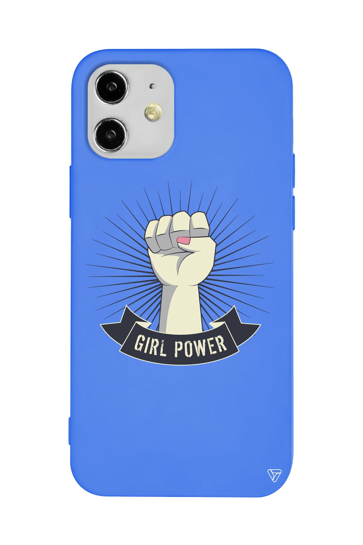 Girl Punch Lansman Model İçi Kadife Silikon Telefon Kılıfı