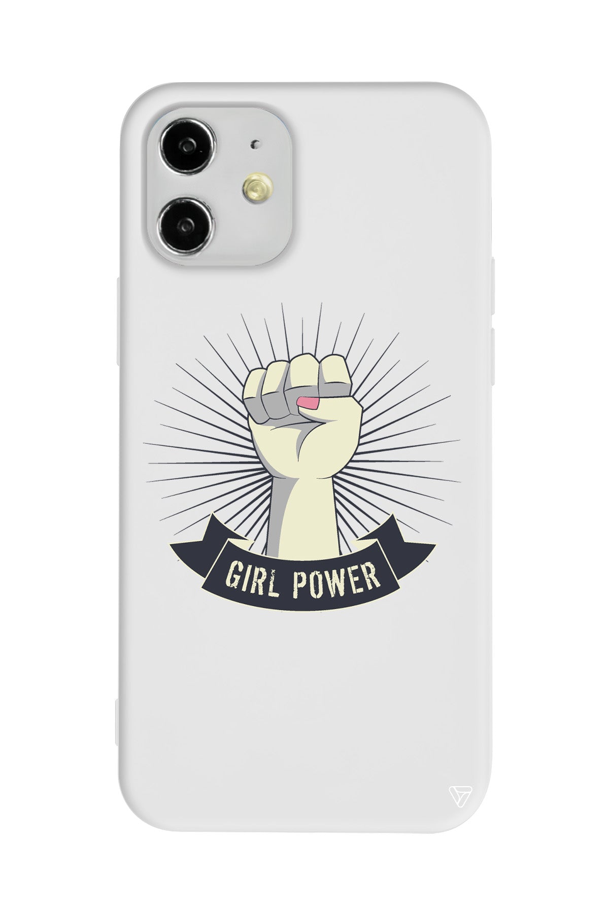 Girl Punch Lansman Model İçi Kadife Silikon Telefon Kılıfı