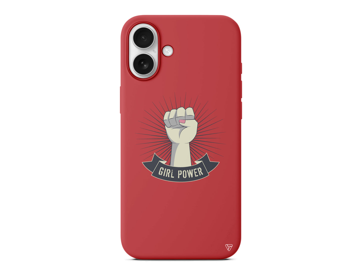 Girl Punch Lansman Model İçi Kadife Silikon Telefon Kılıfı – Plus Serisine Özel