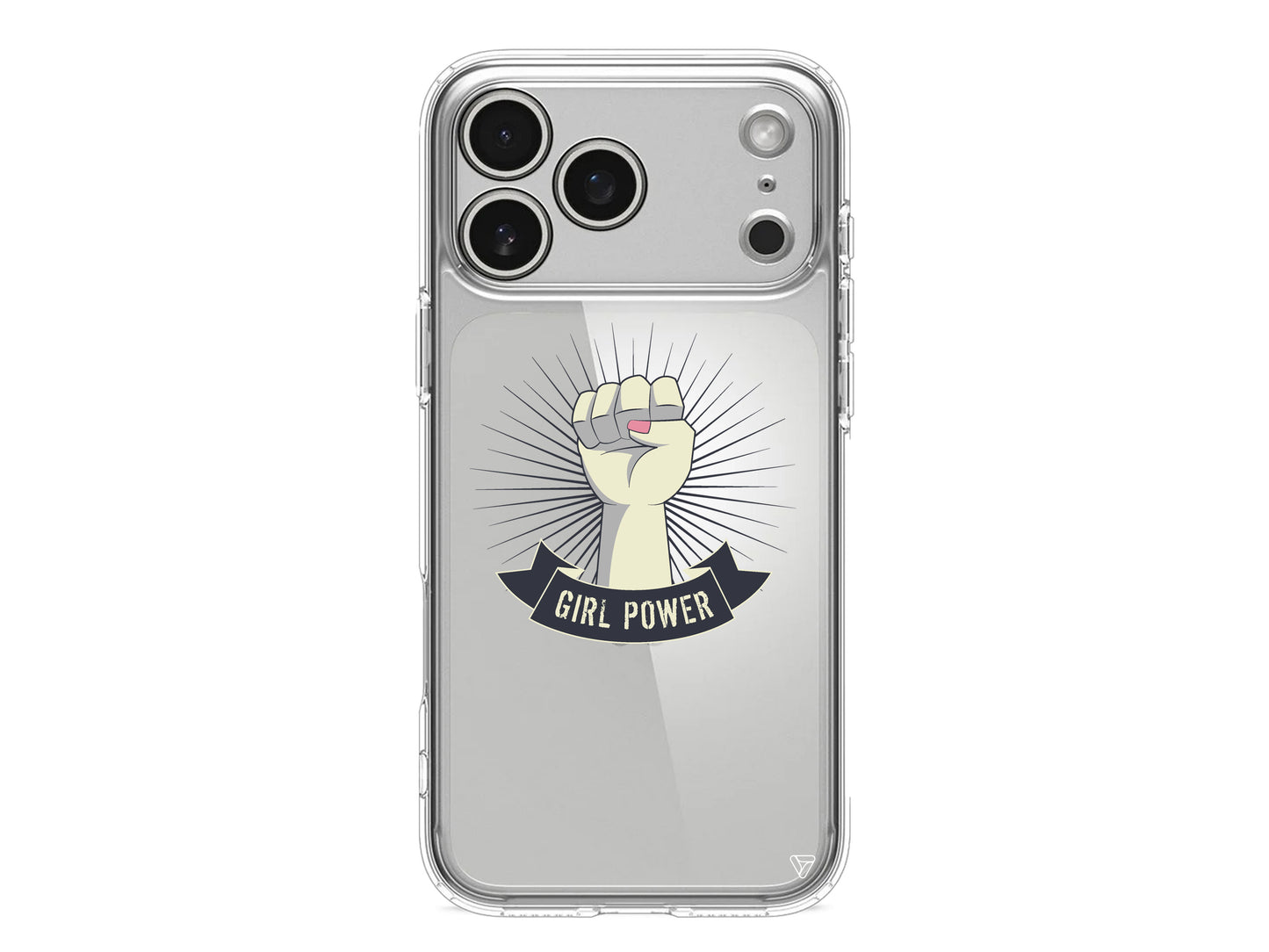 Girl Punch Lansman Model İçi Kadife Silikon Telefon Kılıfı