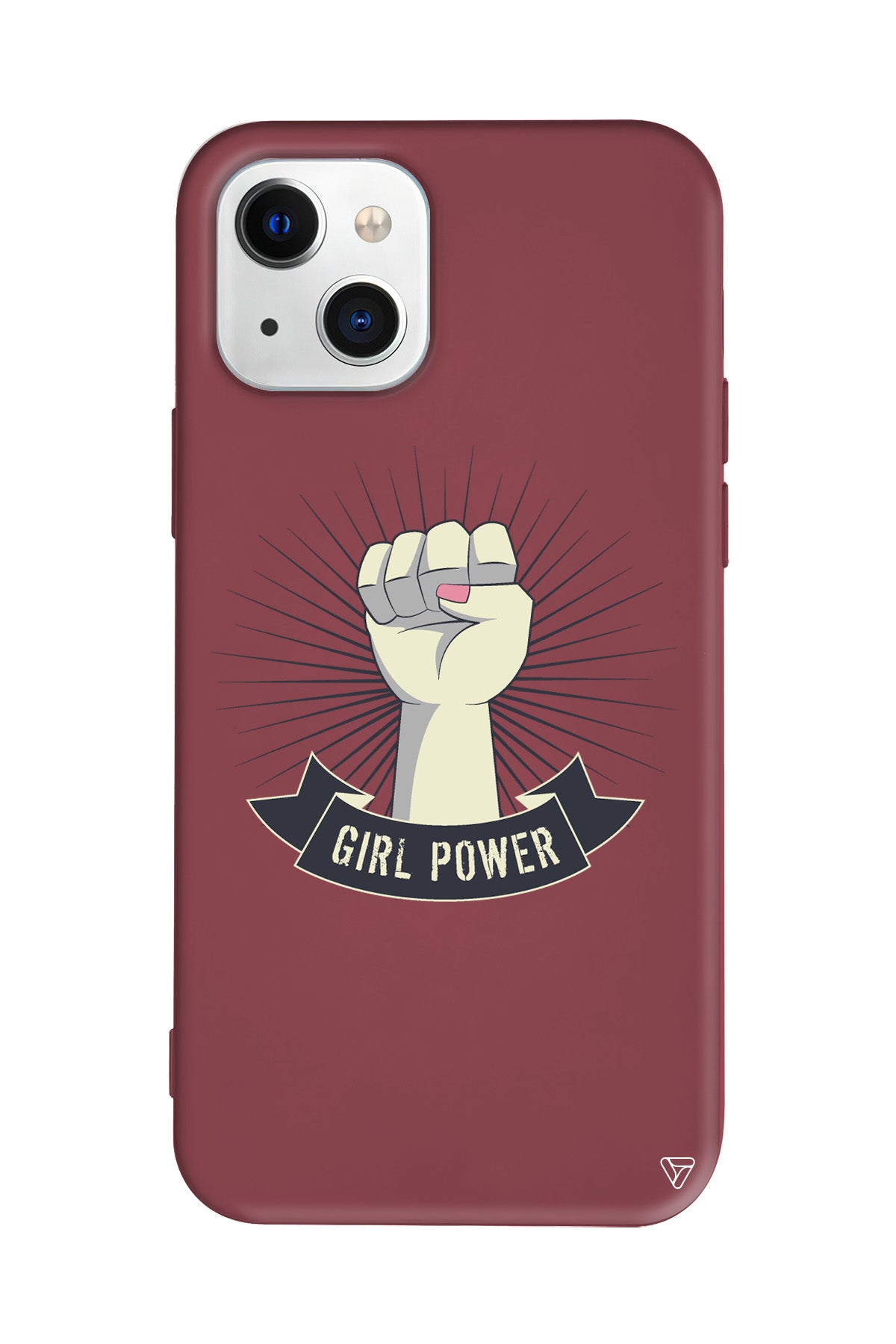 Girl Punch Lansman Model İçi Kadife Silikon Telefon Kılıfı – Plus Serisine Özel