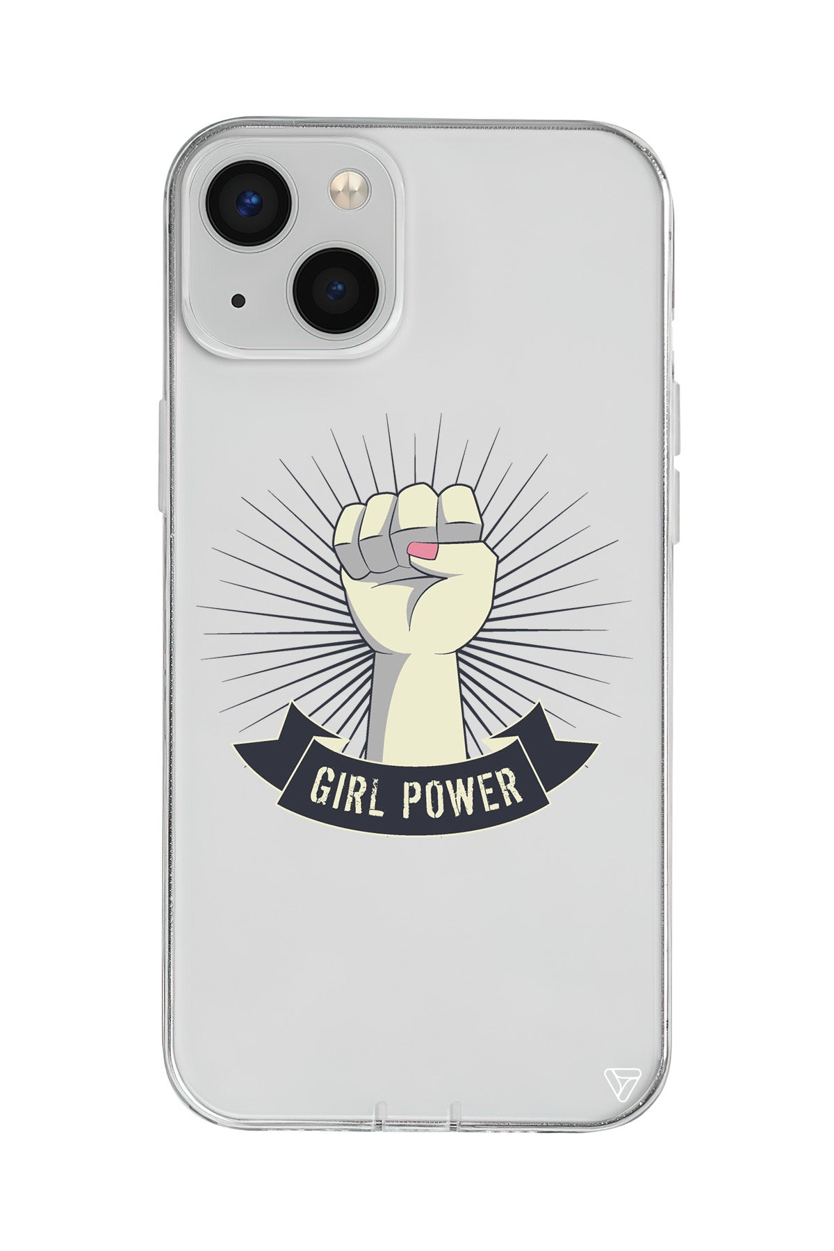 Girl Punch Lansman Model İçi Kadife Silikon Telefon Kılıfı