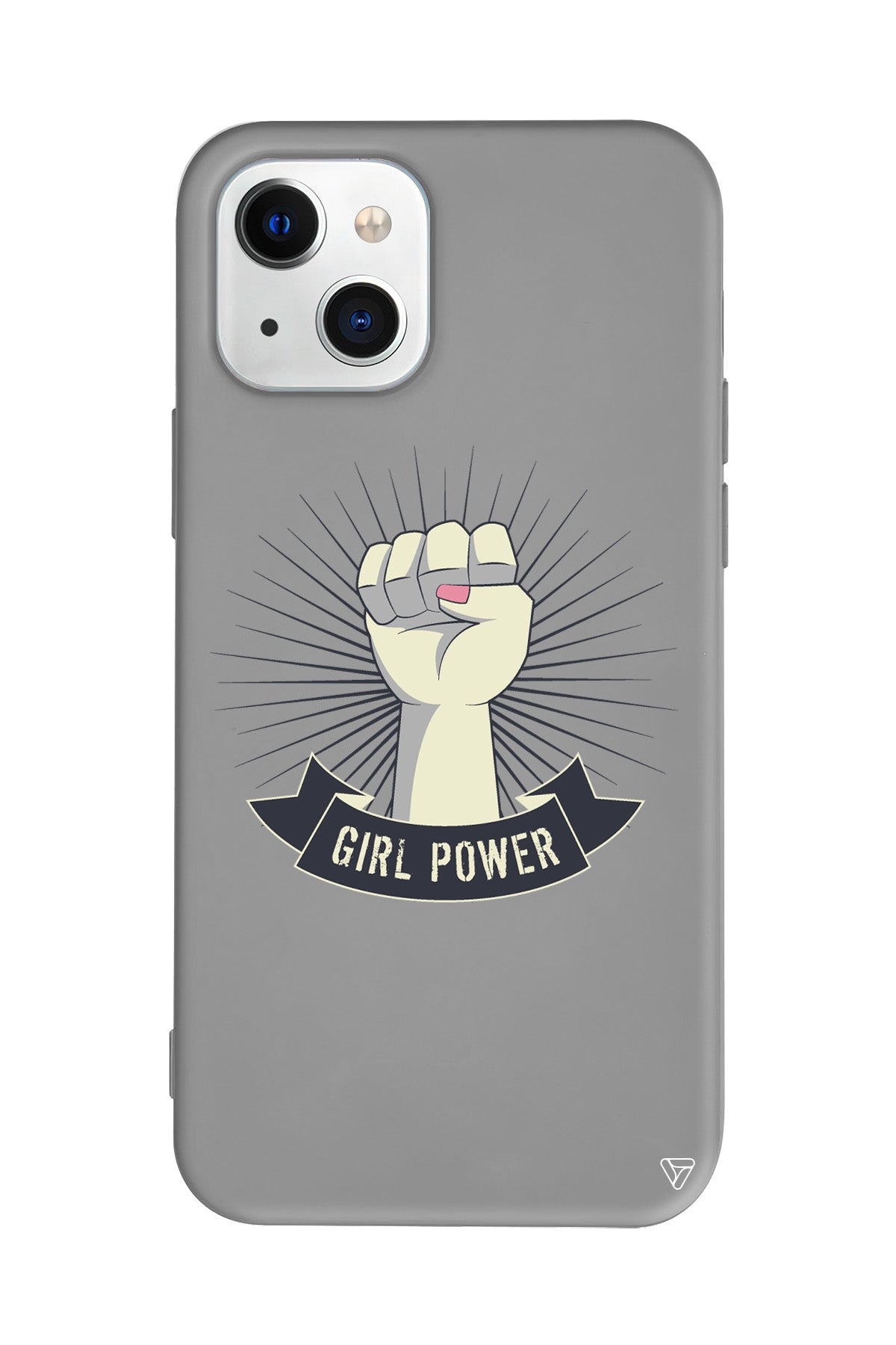 Girl Punch Lansman Model İçi Kadife Silikon Telefon Kılıfı