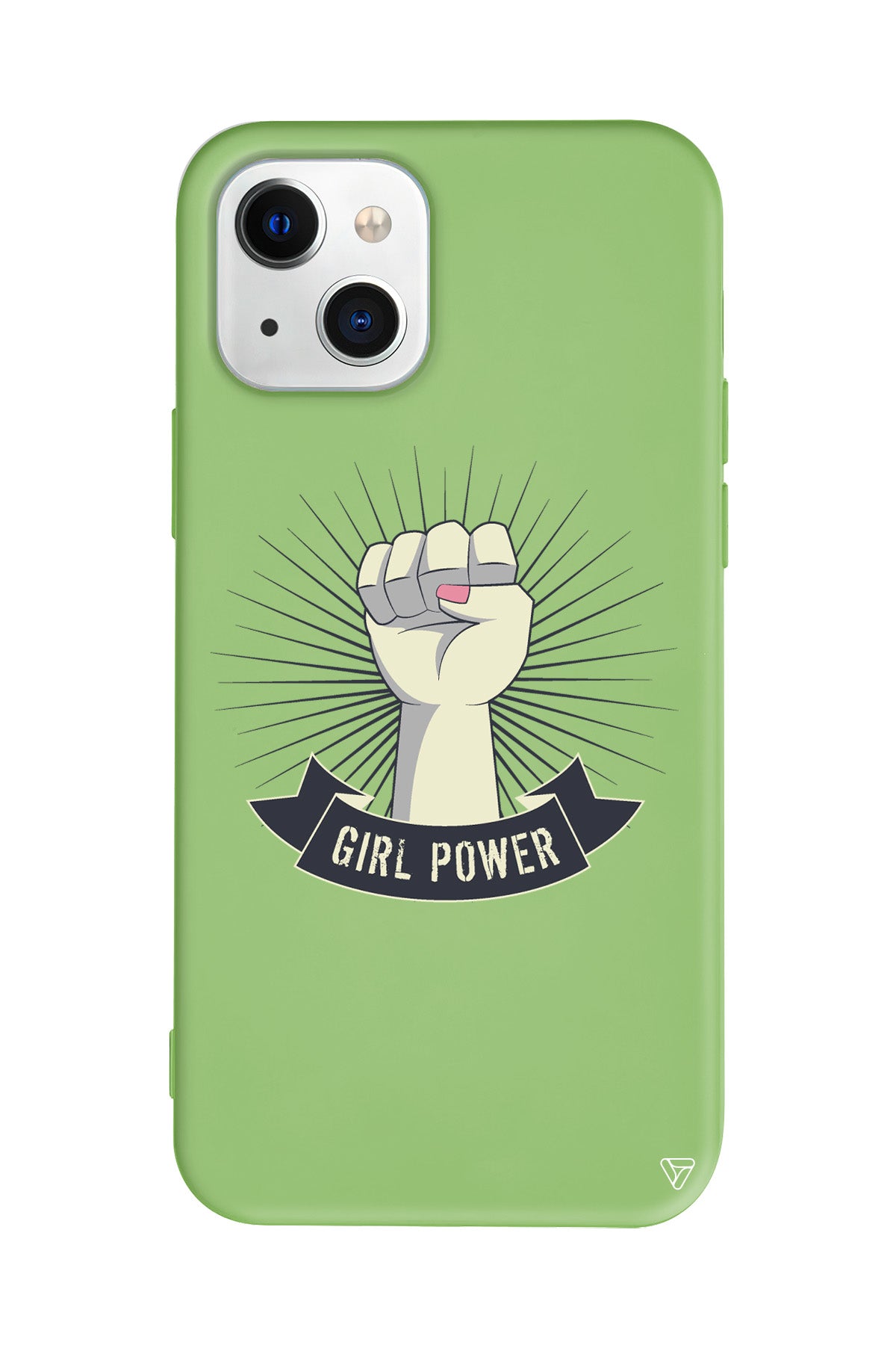 Girl Punch Lansman Model İçi Kadife Silikon Telefon Kılıfı – Plus Serisine Özel