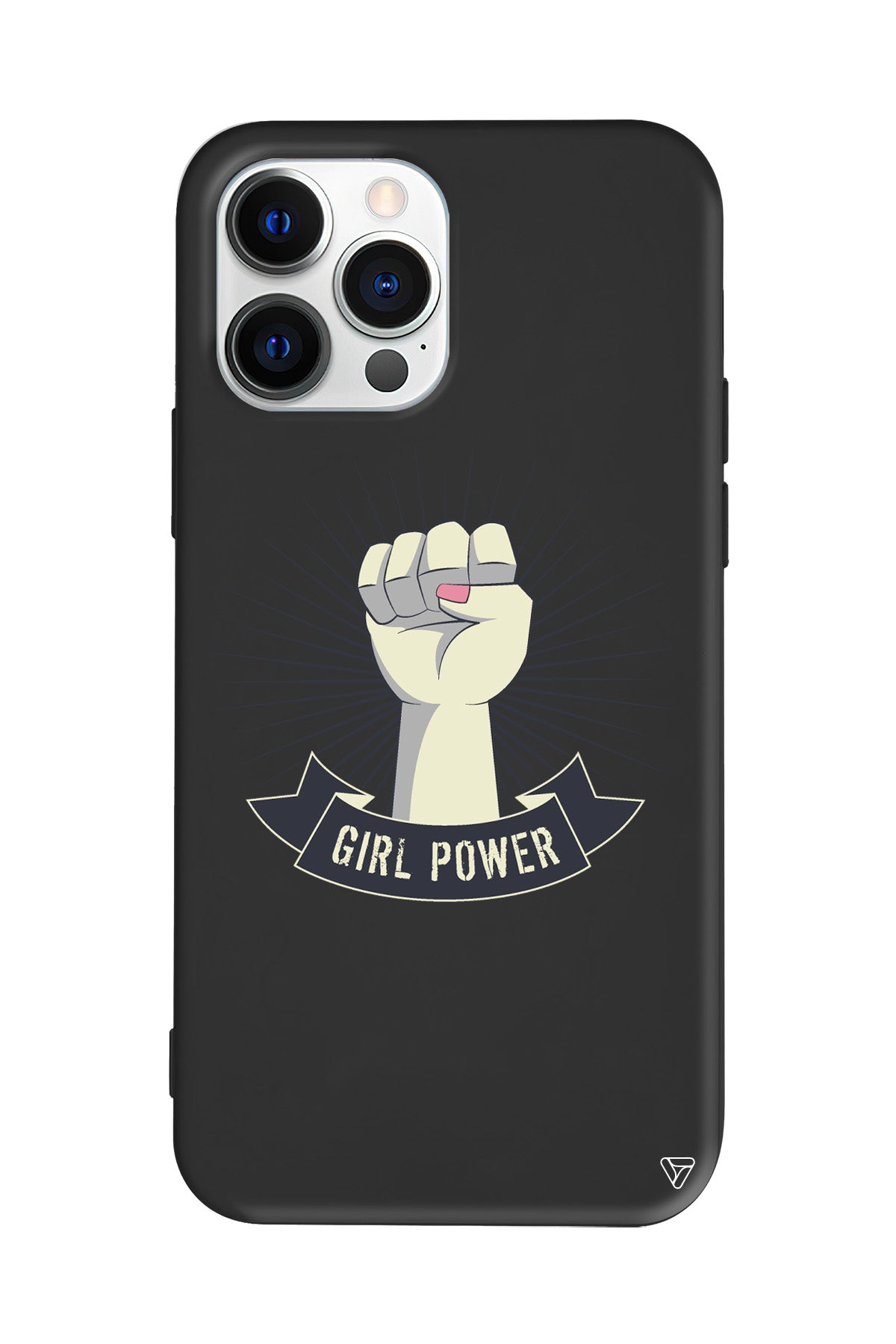 Girl Punch Lansman Model İçi Kadife Silikon Telefon Kılıfı