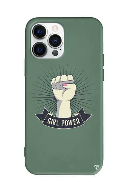 Girl Punch Lansman Model İçi Kadife Silikon Telefon Kılıfı