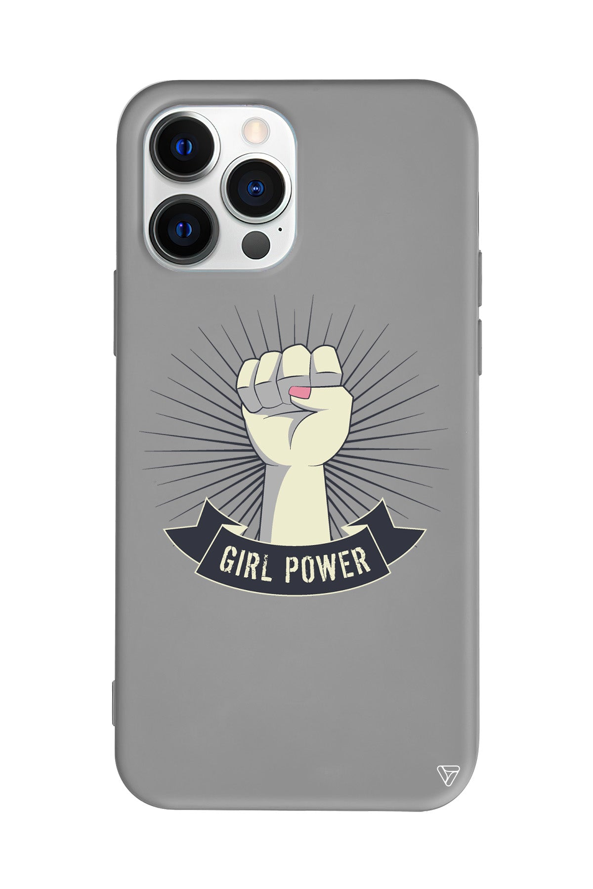 Girl Punch Lansman Model İçi Kadife Silikon Telefon Kılıfı