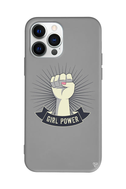 Girl Punch Lansman Model İçi Kadife Silikon Telefon Kılıfı